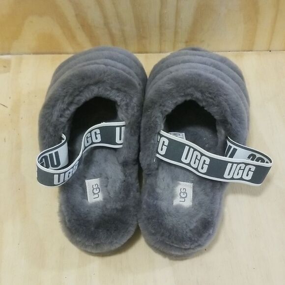 UGG Fluff Yeah Slippers Wmn's size 12, Mens size 10 - Picture 5 of 8